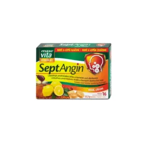 Maxivita Septangin Honey and Lemon Sore Throat Lozenges, 16