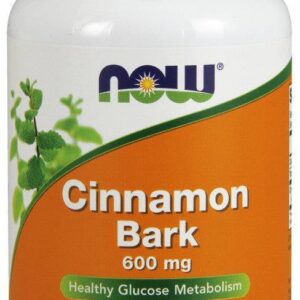 Now Cinnamon Bark 600mg, 120 capsules