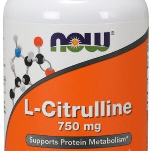 Now L-Citrulline 750mg, 90 capsules