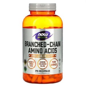 Now BCAA - Branched Chain Amino Acids, 240 capsules