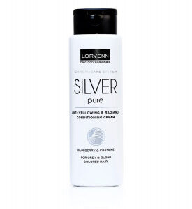 Lorvenn Silver Pure Anti-Yellowing Conditioning Cream, 300ml