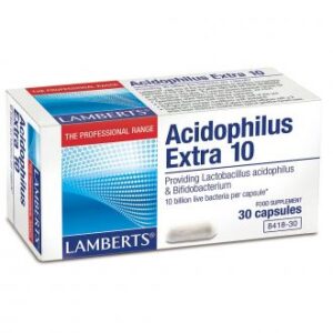 Lamberts Acidophilus Extra 10, 30 capsules