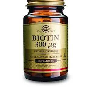 Solgar Biotin 3000mg, 50 tablets