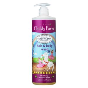 Childs Farm Blackberry & Organic Apple Hair & Body Wash, 500ml