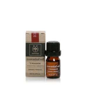 Apivita Cinnamon Organic Essential Oil, 5 ml