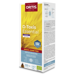 ORTIS D-Toxis Rasbery Vitality Liquid, 250ml