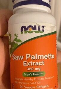 Now Saw Palmetto Extract 320mg, 90 vegetarian capsules
