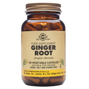 Solgar Ginger Root 520mg, 100 capsules