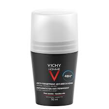 Vichy Homme Roll-On Deodorant Sensitive Skin, 50ml