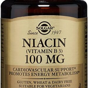 Life Extension Vitamin B3 Niacin, 100 capsules