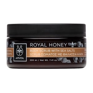 Apivita Body Scrub with Sea Salts with Honey, 200ml