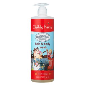 Childs Farm Organic Sweet Orange Hair & Body Wash, 500ml