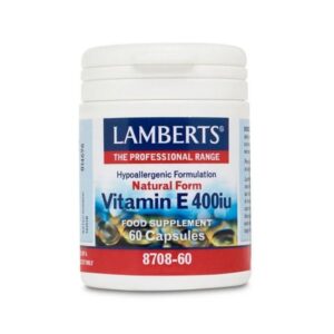 Lamberts Vitamin Vitamin E 400iu, 60 capsules