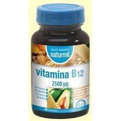 Naturmil Vitamin B12 2500 mcg, 60 tablets