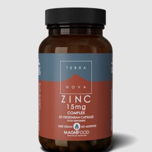 Terranova Zinc 15mg Complex 50 Veg Caps